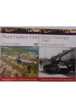 Wielkie bitwy II wojny światowej , 2 książki + płyty DVD