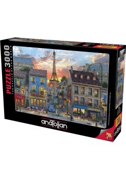 Puzzle 3000 Ulice Paryża