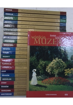 Wielkie muzea. Zestaw 24 książek