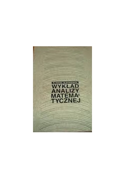 Wykład analizy matematycznej