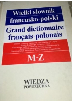 Wielki słownik francusko-polski, tom II
