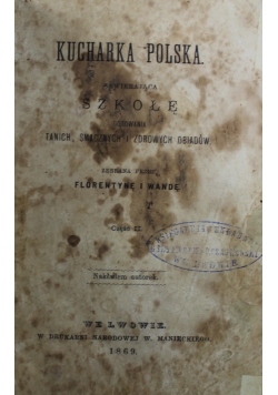 Kucharka Polska 1869 r