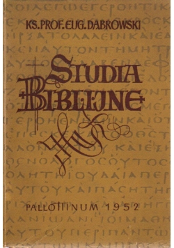 Studia biblijne