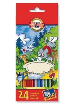 Kredki 24 kolory 3654 Tom & Jerry