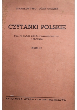 Czytanki Polskie Kurs C 1938 r.