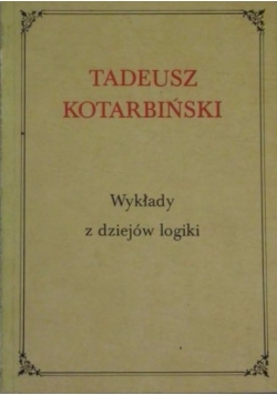 Wykłady z dziejów logiki