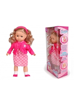 Lalka Natalia miękka, mówi po polsku 42cm