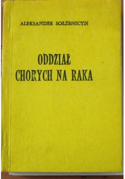 Oddział chorych na raka