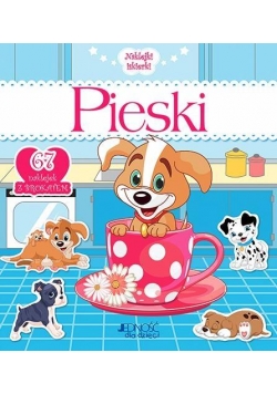 Naklejki iskierki. Pieski