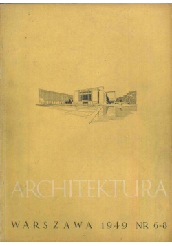 Architektura, nr 6-8