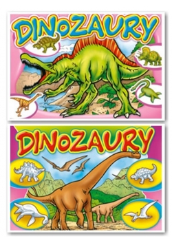 (047) Dinozaury Kolorowanka MIX