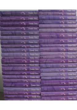 Danielle Steel zestaw 43 tamów