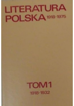 Literatura polska 1918-1975
