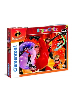 Puzzle Supercolor Incredibles 104