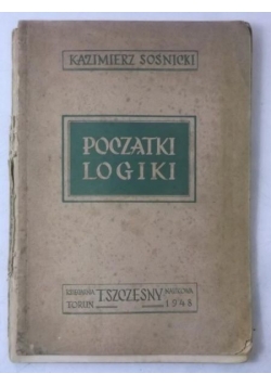 Początki logiki, 1948 r.