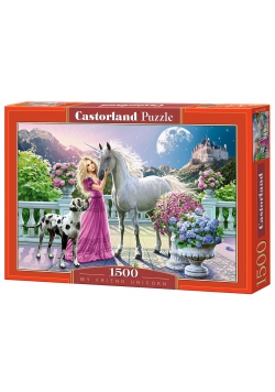 Puzzle 1500 My Friend Unicorn CASTOR