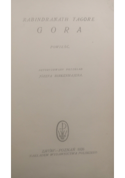 Gora, 1926 r.