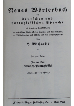 Neues Worterbuch 1934 r.