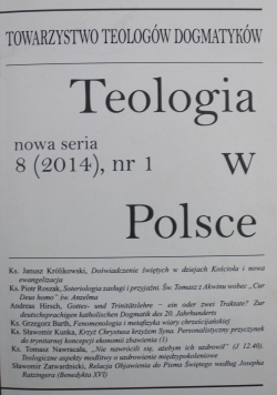 Teologia w Polsce Nr 1