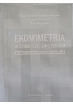 Ekonometria w zadaniach i ćwiczeniach