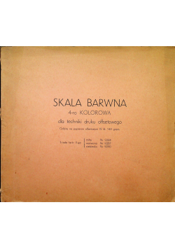 Skala barwna