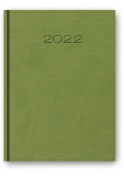 Kalendarz 2022 A5 dzienny vivella jasnozielony