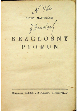 Bezgłośny piorun ok 1937 r