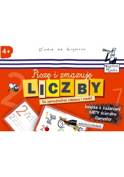 Kapitan Nauka. Liczby. Piszę i zmazuję