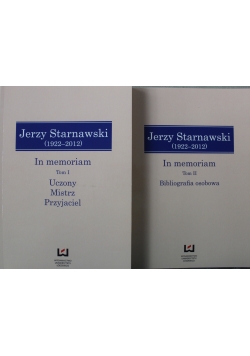 Starnawski In Memoriam 2 Tomy