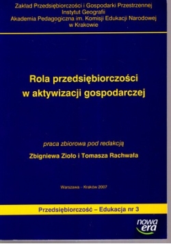 Rola Przedsiębiorczości W Aktywizacji Gospodarczej