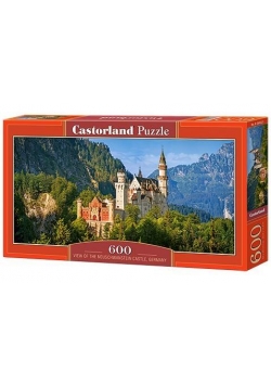 Puzzle 600 View of the Neuschwanstein Castle CASTO