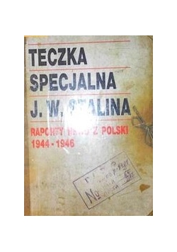 Teczka specjalna J.W.Stalina