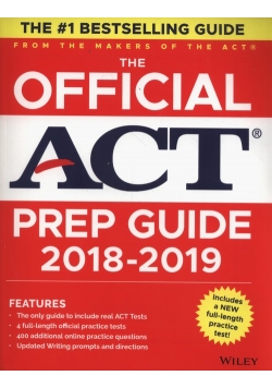 The Official ACT Prep Guide, 2018-19 Edition