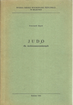 Judo dla średniozaawansowanych