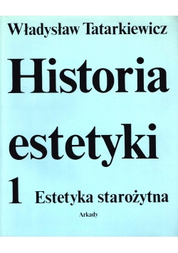 Historia Estetyki 1