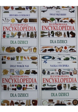 Ilustrowana Encyklopedia dla dzieci tom I do IV