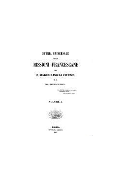 Storia delle missioni francescane, volume I, 1857r.