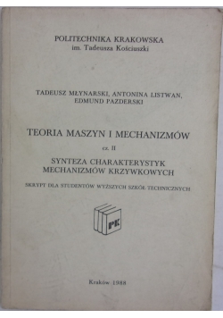 Teoria maszyn i mechanizmów cz.II