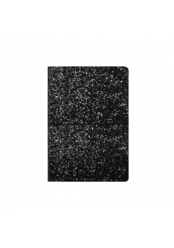 Notes A5/96K czarny brokat