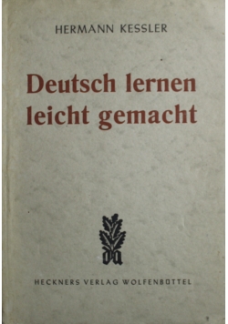 Deutsch lernen leicht gemacht 1943 r.