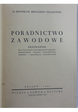 Poradnictwo zawodowe, 1949r.