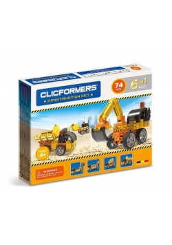 Clicformers Maszyny budowlane 74 elementy