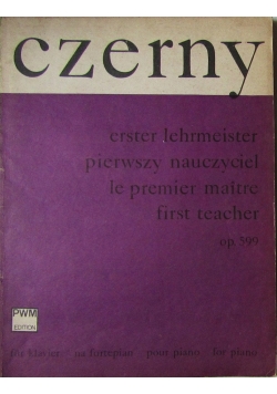 Pierwszy nauczyciel op 599