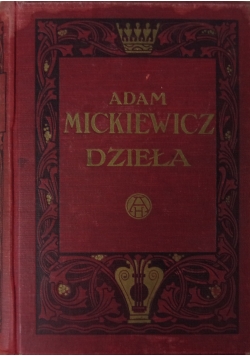 Dzieła Adama Mickiewicza tom II