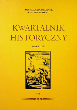 Kwartalnik historyczny rocznik CXV