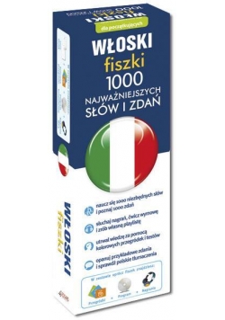 Włoski - Fiszki. 1000 najważniejszych słów i zdań
