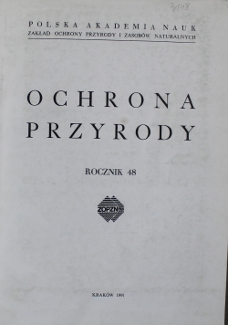 Ochrona przyrody rocznik 48