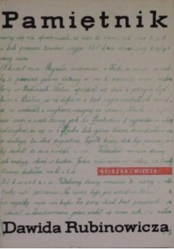 Pamiętnik Dawida Rubinowicza