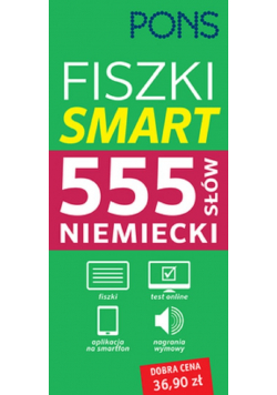 Fiszki SMART PONS 555 słów na co dzień Niemiecki