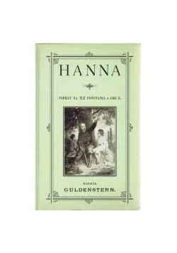 Hanna, reprint z 1863 r.